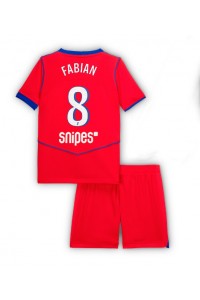 Fotbalové Dres Paris Saint-Germain Fabian Ruiz #8 Dětské Třetí Oblečení 2025-26 Krátký Rukáv (+ trenýrky)